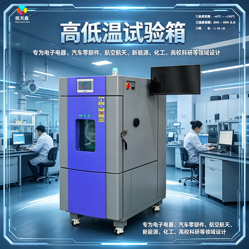 150L可程式恒温恒湿试验箱：覆盖-60℃~150℃宽温区，轻松承载10kW发热负载