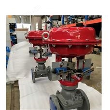 氣動襯氟法蘭隔膜閥襯氟閥門
