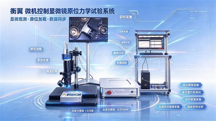 微观原位力学表征扫描电镜原位力学试验系统UIO原位表征设备