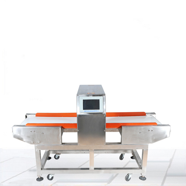 寵物食品高精度金屬檢測機推桿剔除式