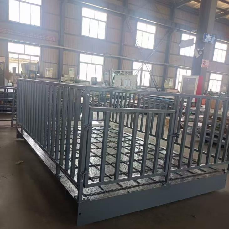 3吨称6~8头猪用地磅带围栏技术参数