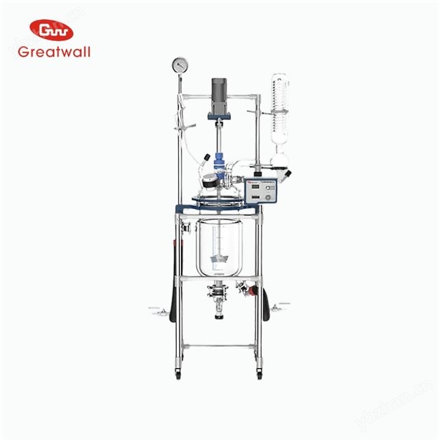 10L双层玻璃反应釜