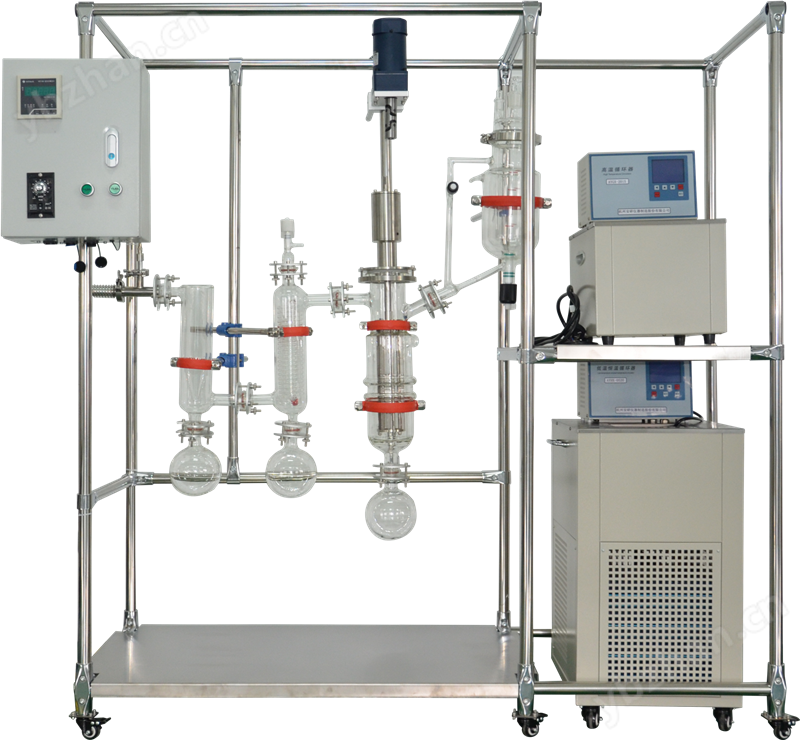 薄膜蒸發器 刮板式實驗室真空低溫提純設備