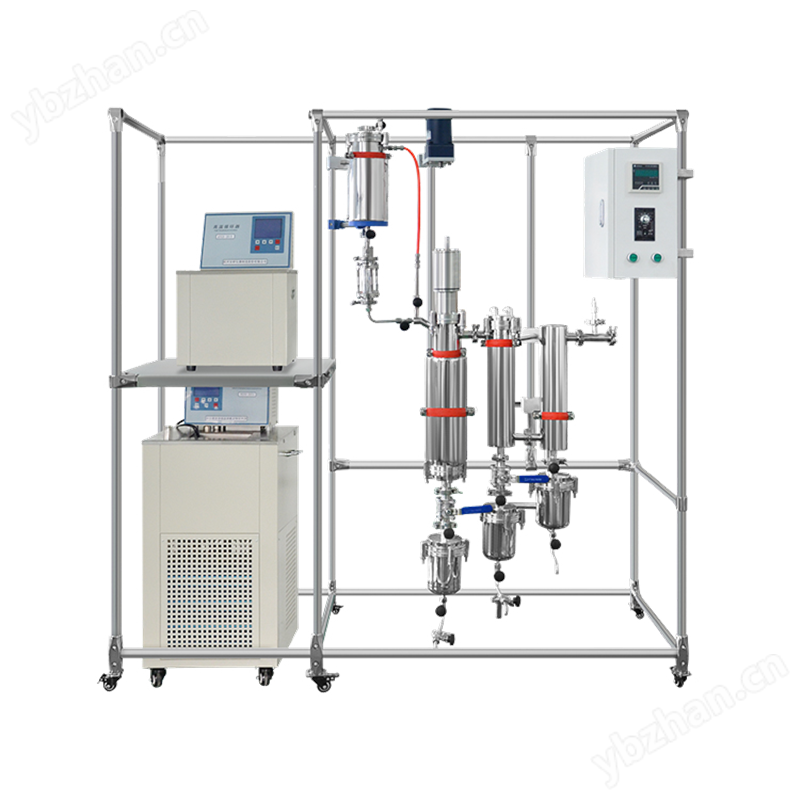 薄膜蒸發器 刮板式實驗室真空低溫提純設備