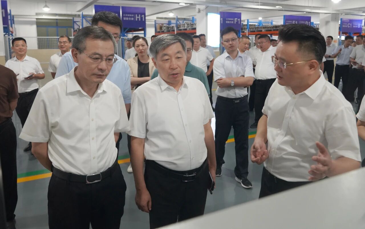 全椒县党政代表团莅临安徽天康集团考察 共话区域产业协同发展