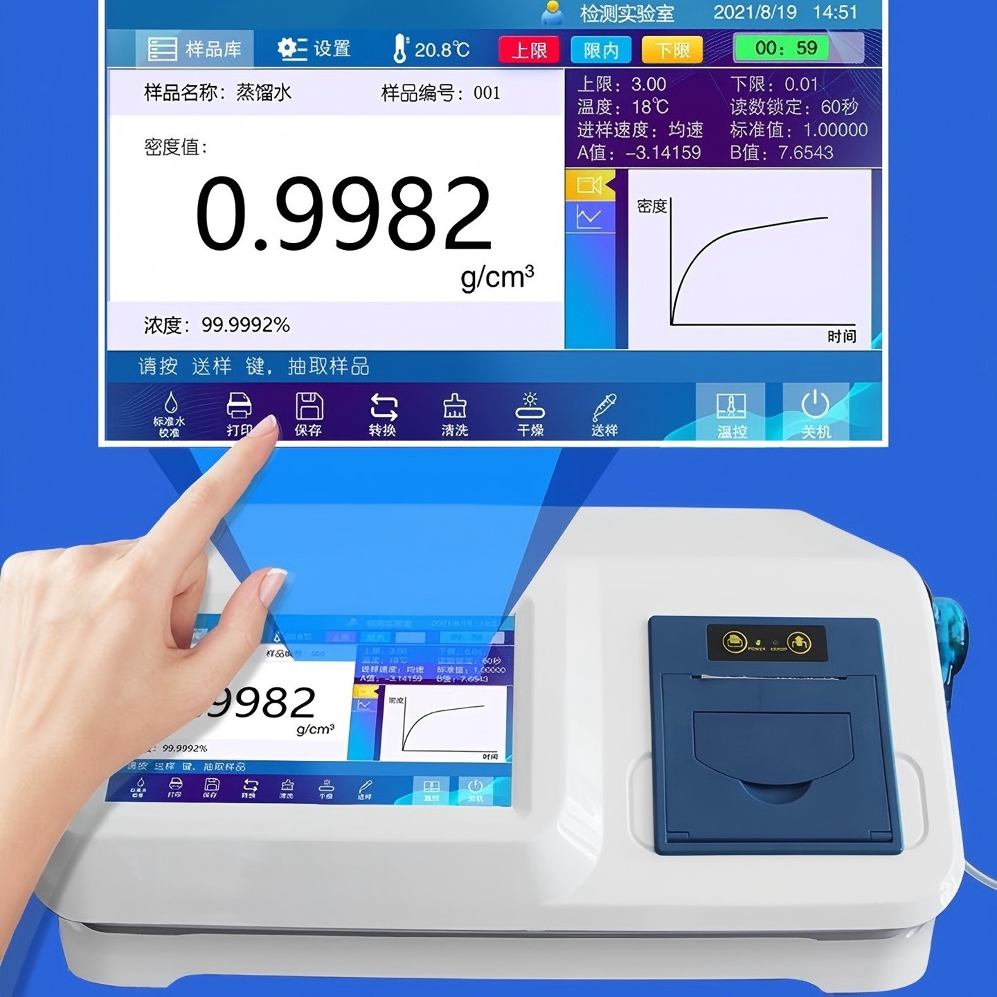 自动液体密度测定仪型号:BX33-SC-0604A库号：M411563