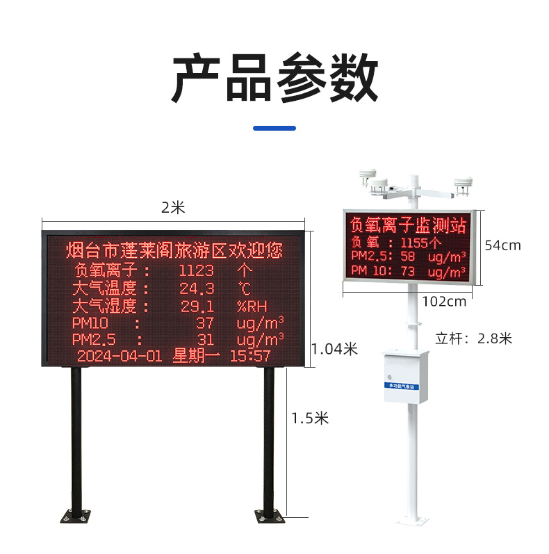 空气负氧离子监测站
